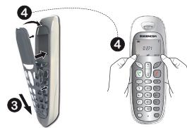 SAGEMCOM D271A - Modifier les plastrons - 2