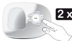 SAGEMCOM D271 A - Écouter vos messages à partir de la base - 2