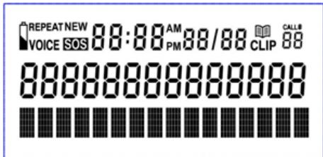 TELEFUNKEN TF 591 - PHONE DISPLAY - 1