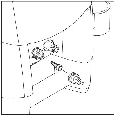 NILFISK E140.3-9 PAD X-TRA - Nettoyage du filtre d'entrée d'eau - 1