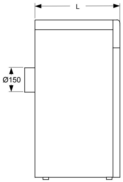 DEVILLE CAROLA3 CF 28 KW - 12.- Dimensions - 2