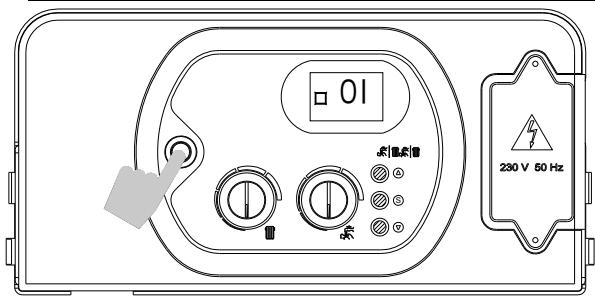 DEVILLE DMC 24 CF 24 KW - Paramètre 01 - réglage de la température du circuit de chauffage - 1