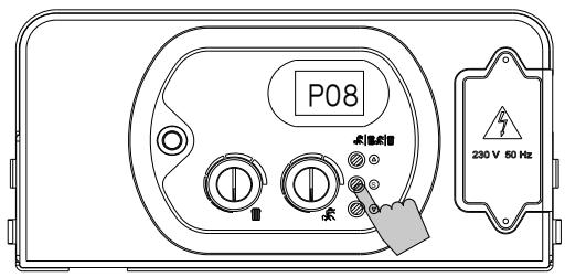 DEVILLE DMC 24 CF 24 KW - 3) Réglage de pression maxi mécanique - 2
