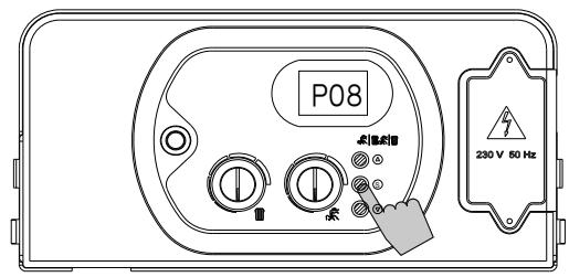 DEVILLE DMC 27-60 CF 27 KW - 3) Réglage de pression maxi mécanique - 2