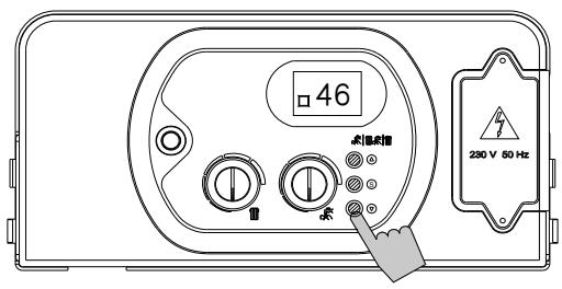 DEVILLE DMC 27-60 CF 27 KW - 3) Réglage de pression maxi mécanique - 1