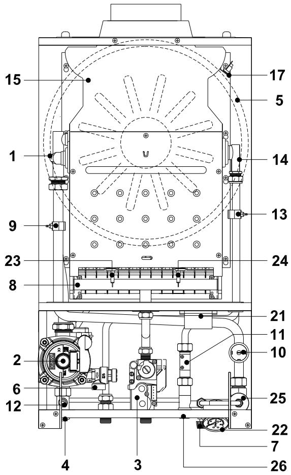 DEVILLE DMV 27-60 V 27 KW - Vue d'ensemble des chaudières - 1