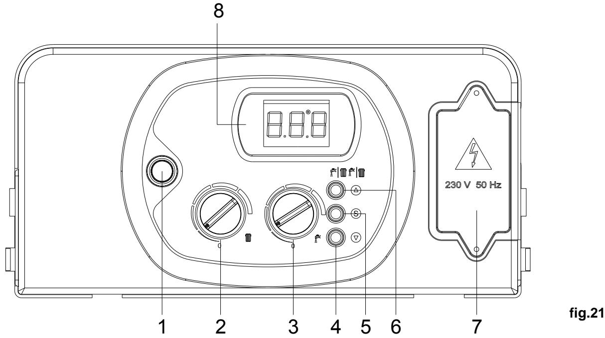 DEVILLE DMV 27-60 V 27 KW - LEGENDE COMMANDES - 1