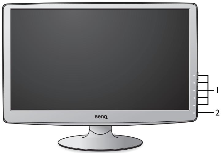 BENQ RL2450HT - Pour commencer - 3