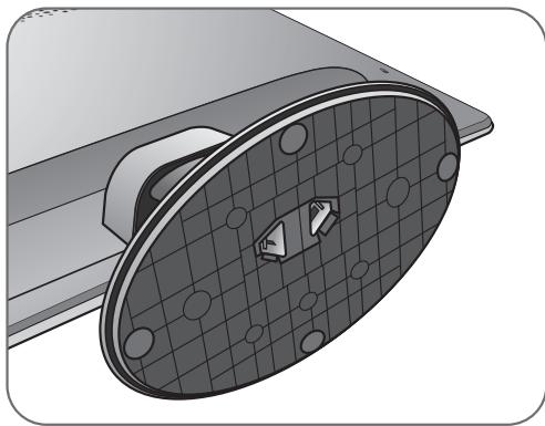 BENQ RL2450HT - fixez la base du moniteur. - 4