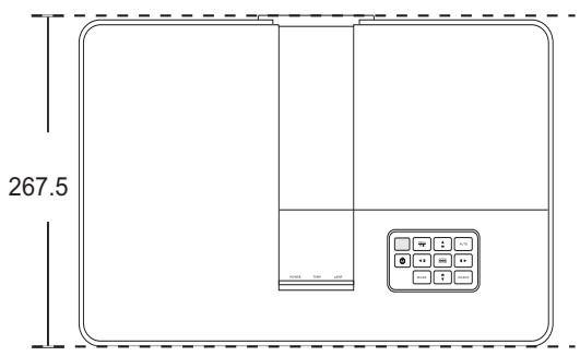 BENQ SW921 - Dimensions - 1