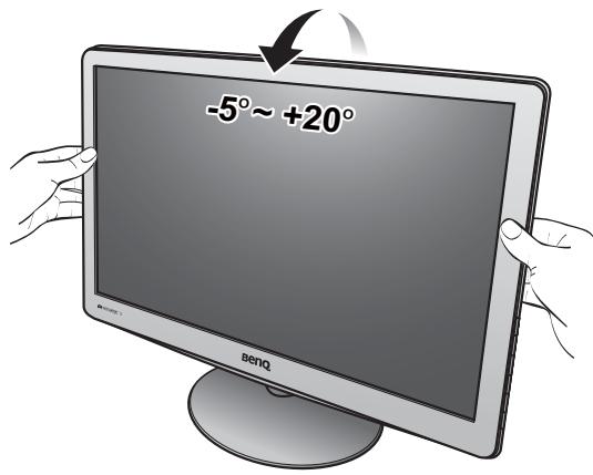 BENQ VW2430H - Fixez la base du moniteur. - 5