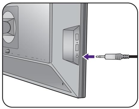 BENQ XL2420T - Connectez les périphériques USB. - 3