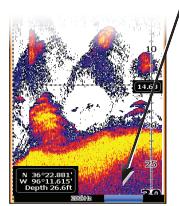LOWRANCE ELITE 4 - Utilisation du sondeur - 2