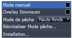 LOWRANCE ELITE 4 - Données overlay - 3