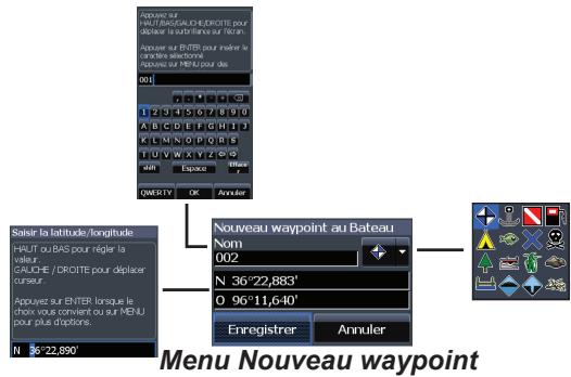 LOWRANCE ELITE 4 HDI - Nouveau waypoint - 1