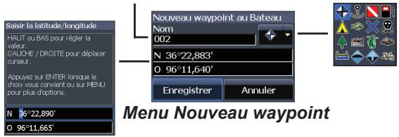 LOWRANCE ELITE 4 HDI - Nouveau waypoint - 2