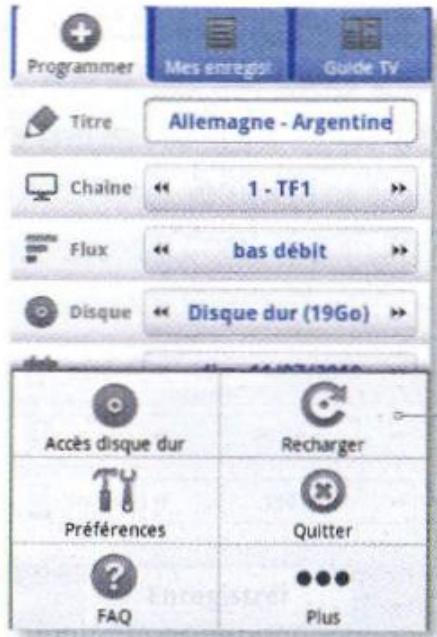 FREE BOX V6 - Sur smartphones et tablettess: l'atout tactile - 1