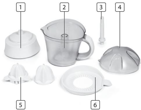 TRISTAR CP-2251 - DESCRIZIONE PARTI - 1