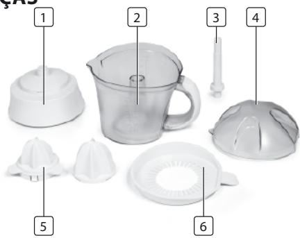 TRISTAR CP-2251 - DESCRÉÇÃO DAS PEÇAS - 1