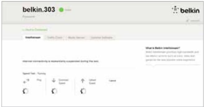 BELKIN SURF AC1200 - Run a Speed Test: - 1