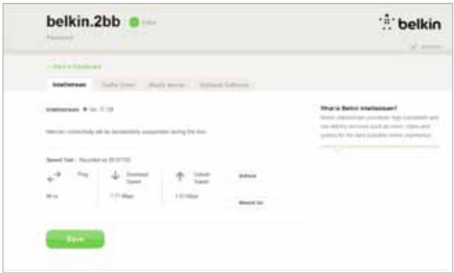 BELKIN SURF AC1200 - Run a Speed Test: - 4