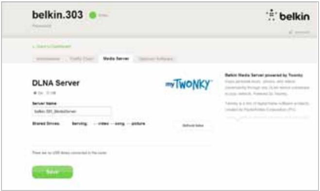 BELKIN WIFI BI-BANDE AC1200 - Media Server by myTwonky - 1