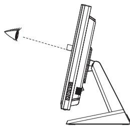 IIYAMA PROLITE T1731SAW-B1 - Ajustement del'angle de VISION - 1