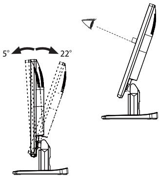 IIYAMA XB2485WSU-B1 - Réglage de l'angle de VISION : ProLite X2485WS - 1