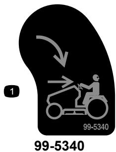 TORO DH210 - Autocollants de sécurité et d'instruction - 3