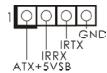 ASROCK AD2550B-ITX - Consumer Infrared-Modul-Header - 1