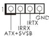 ASROCK AD2550B-ITX - Barrette pour module à infrarouges grand public - 1
