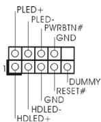 ASROCK AD2550B-ITX - System Panel-Header - 1