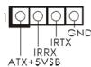 ASROCK AD2550B-ITX - Consumer Infrared Module Header - 1