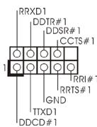ASROCK AD2550B-ITX - Conector da porta COM - 1