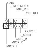ASROCK AD2550B-ITX - Conector do modulo de infravermelho - 2
