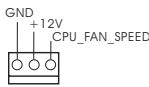 ASROCK AD2550B-ITX - CPU风扇接头 - 1