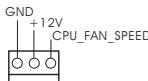 ASROCK AD2550B-ITX - Connecteur du ventilateur de l'uc - 1