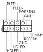 ASROCK AD2550B-ITX - Collettore pannello di sistema - 1