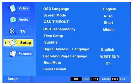 SCOTT X 220 - Menu «Ajustes» - 1