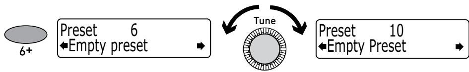 PURE EVOKE-1S MARSHALL - Speichern eines DAB- oder UKW-Senders auf einem der Speicherplätze (1-30) - 2