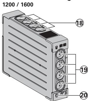 EATON ELLIPSE PRO 1200 FR - 3aunTa o npeHapxKeHHa: - 7