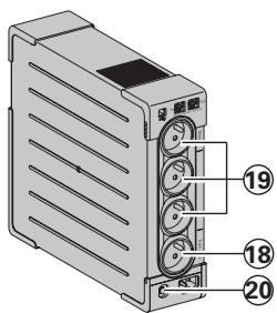 EATON ELLIPSE PRO 1600 IEC - Uitgangen - 1