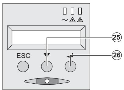 EATON EX 1500 - Personnalisation par le panneau de commande - 2
