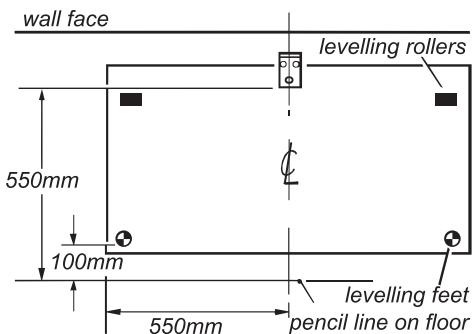 FALCON ELS110DFWH/-EU - Instalacion de un soporte estabilizador - 1
