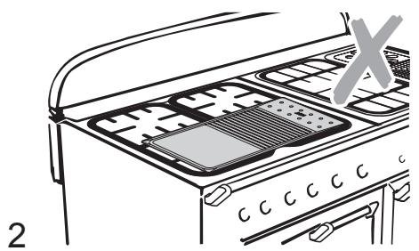 FALCON ELS110DFWH/-EU - Plaque à griller - 2