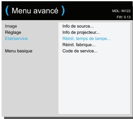 INFOCUS IN 116 - Avertissement : - 3