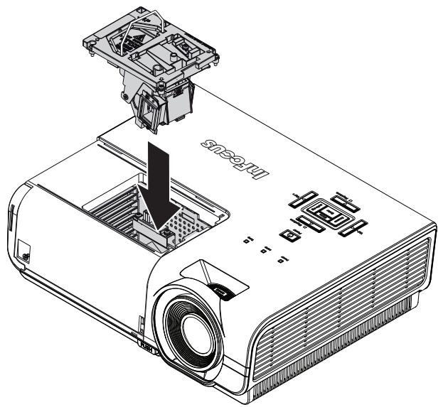 INFOCUS IN3118HD - Enlevez le couvercle à vis. - 6