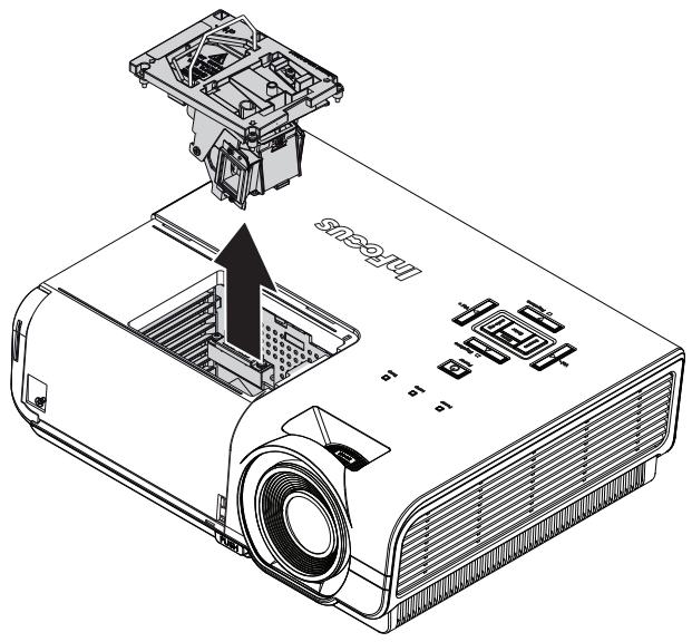 INFOCUS IN3926 - Enlevez le couvercle à vis. - 5