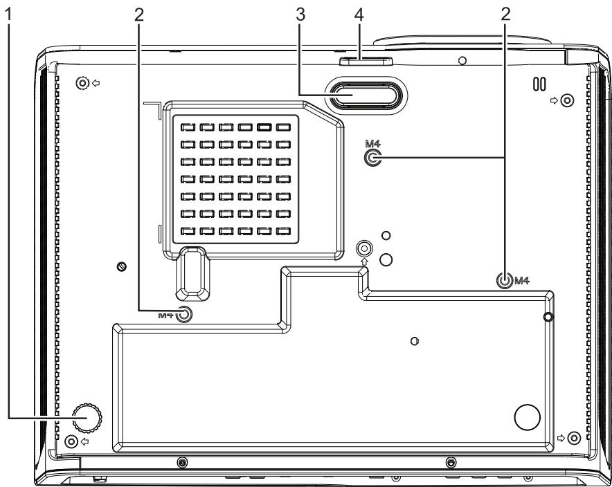 INFOCUS IN3926 - Vue dessous - 1