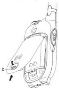 TOPCOM TWINTALKER 5400 - Batteriinstallation - 1